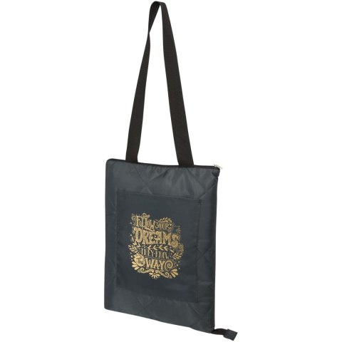 Clary koc piknikowy z poliestru pochodzącego z recyklingu z certyfikatem GRS szary