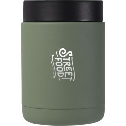 Doveron pojemnik śniadaniowy ze stali nierdzewnej z recyklingu o pojemności 500 ml melanż zielony
