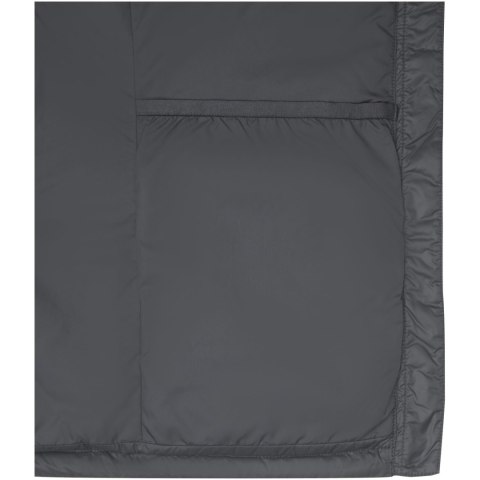 Epidote damska ocieplana kamizelka z recyklingu, z certyfikatem GRS burzowy szary