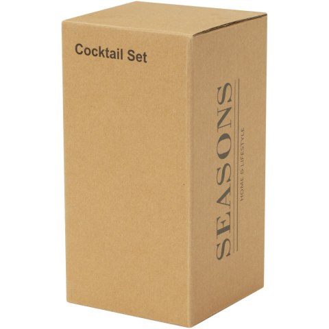 Gaudie shaker do koktajli ze stali nierdzewnej z recyklingu biały