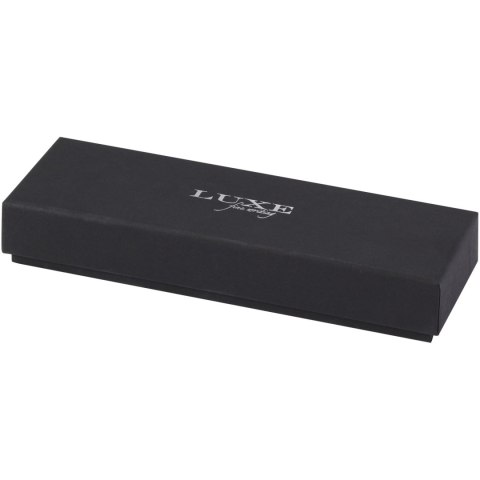 Lucetto zestaw upominkowy obejmujący długopis kulkowy z aluminium z recyklingu i pióro kulkowe szary