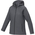 Notus damska ocieplana kurtka softshell burzowy szary