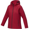 Notus damska ocieplana kurtka softshell czerwony