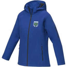 Notus damska ocieplana kurtka softshell niebieski