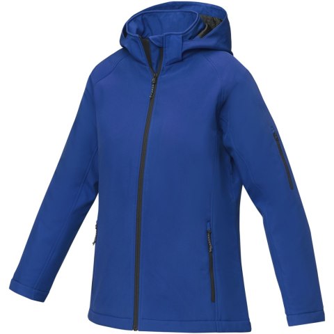 Notus damska ocieplana kurtka softshell niebieski