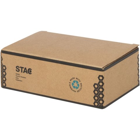 Octo zestaw śrubokrętów 8-w-1 z tworzyw sztucznych pochodzących z recyklingu z certyfikatem RCS z latarką żółty