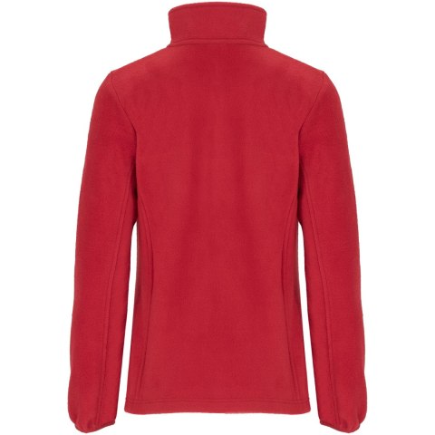 Artic damska kurtka polarowa z zamkiem błyskawicznym na całej długości czerwony