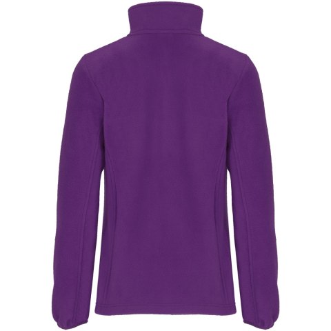 Artic damska kurtka polarowa z zamkiem błyskawicznym na całej długości fioletowy