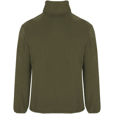 Artic męska kurtka polarowa z zamkiem błyskawicznym na całej długości sosnowa zieleń