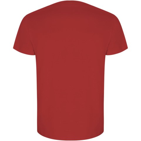 Golden koszulka męska z krótkim rękawem czerwony