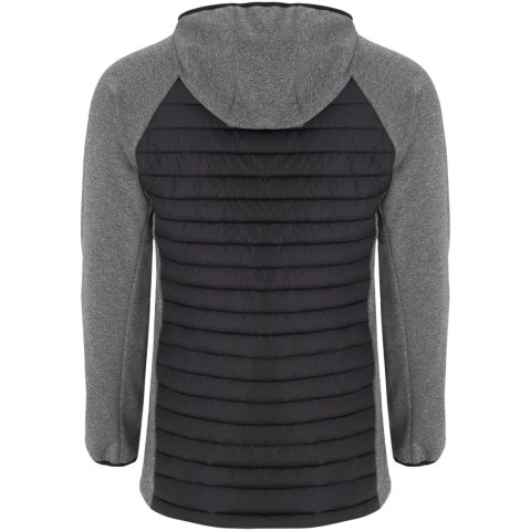 Minsk hybrydowa ocieplana kurtka unisex czarny, ołowiowy