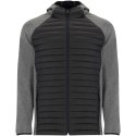 Minsk hybrydowa ocieplana kurtka unisex czarny, ołowiowy