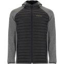 Minsk hybrydowa ocieplana kurtka unisex czarny, ołowiowy