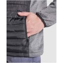 Minsk hybrydowa ocieplana kurtka unisex czarny, ołowiowy