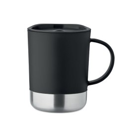 Kubek z 1 ścianką 300 ml czarny