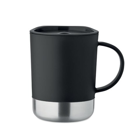 Kubek z 1 ścianką 300 ml czarny