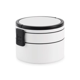 Lunchbox PP 2 poziomy 950 ml biały (MO2902-06)