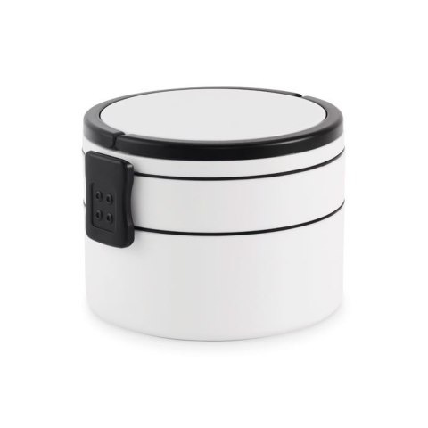 Lunchbox PP 2 poziomy 950 ml biały (MO2902-06)