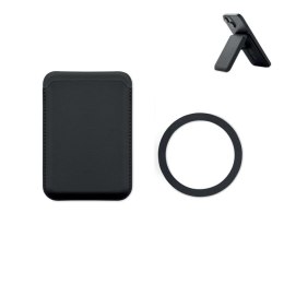 Magnetyczne etui na kartę czarny (MO2983-03)