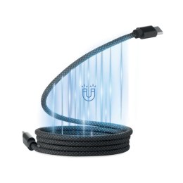 Pleciony kabel magnetycznyRPET czarny (MO2778-03)