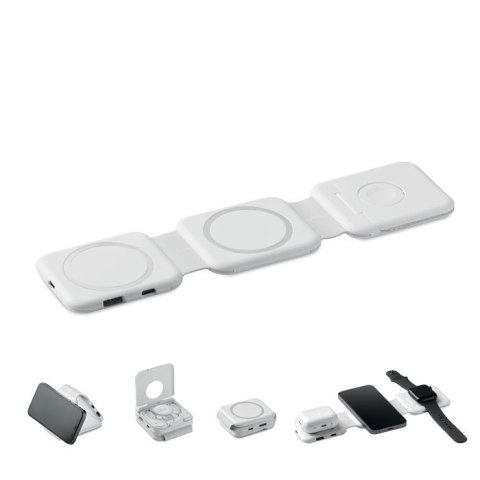 Składana stacja ładująca biały (MO2891-06)