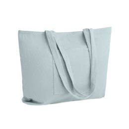 Sztruksowa duża torba baby blue (MO2875-66)