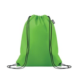 Worek ze sznurkiem z RPET limonka (MO2809-48)