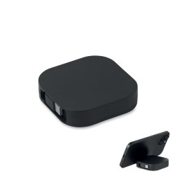 Zwijany kabel ładujący 100 W czarny (MO2924-03)