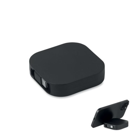 Zwijany kabel ładujący 100 W czarny (MO2924-03)