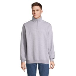 Bluza z kołnierzem CONRAD grey melange XXS (S04234-GY-XXS)
