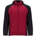 Minsk hybrydowa ocieplana kurtka unisex czerwony, czarny