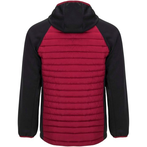 Minsk hybrydowa ocieplana kurtka unisex czerwony, czarny