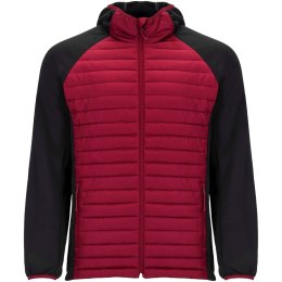 Minsk hybrydowa ocieplana kurtka unisex czerwony, czarny