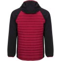 Minsk hybrydowa ocieplana kurtka unisex czerwony, czarny