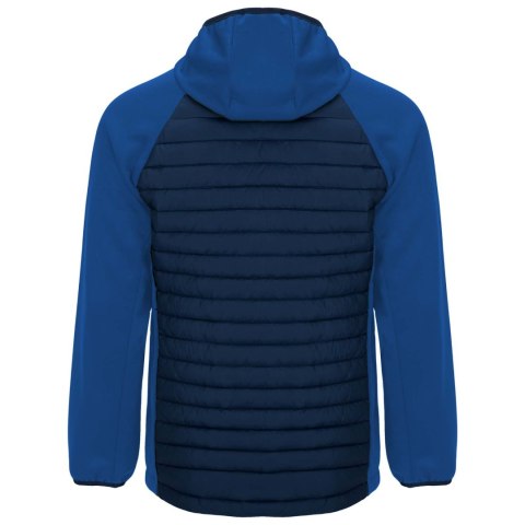 Minsk hybrydowa ocieplana kurtka unisex granatowy, królewski niebieski