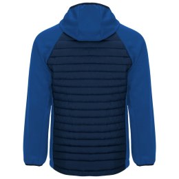 Minsk hybrydowa ocieplana kurtka unisex granatowy, królewski niebieski