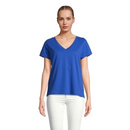 REGENT V T-SHIRT WOMEN Niebieski S (S04766-RB-S)