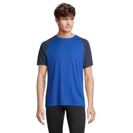 VORTEX RAGLAN T-SHIRT French navy/Royal blue M (S04787-ET-M)