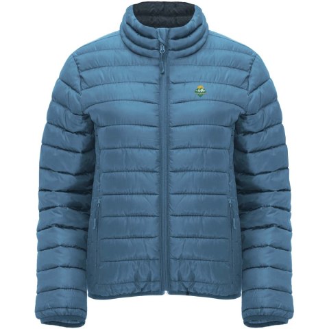 Finland kurtka damska ocieplana burzowy niebieski