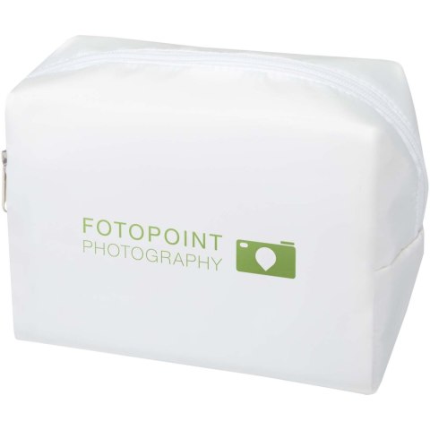 Muse kosmetyczka z certyfikatem GRS z tworzywa RPET złamana biel