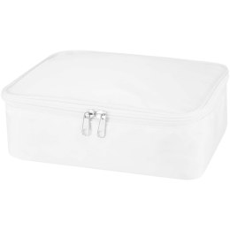 Muse organizer na kosmetyki do makijażu z certyfikatem GRS z tworzywa RPET złamana biel