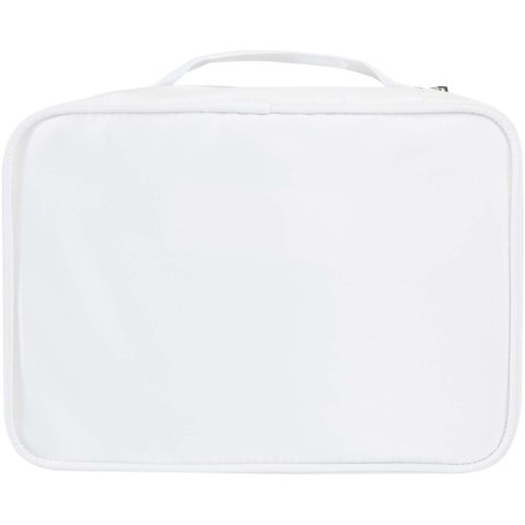 Muse organizer na kosmetyki do makijażu z certyfikatem GRS z tworzywa RPET złamana biel