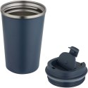 Newport kubek ze stali nierdzewnej, izolowany próżniowo, o pojemności 350 ml, z podwójnymi ściankami szaroniebieski