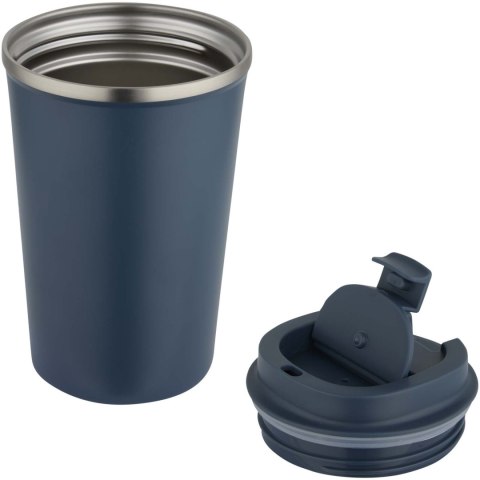 Newport kubek ze stali nierdzewnej, izolowany próżniowo, o pojemności 350 ml, z podwójnymi ściankami szaroniebieski