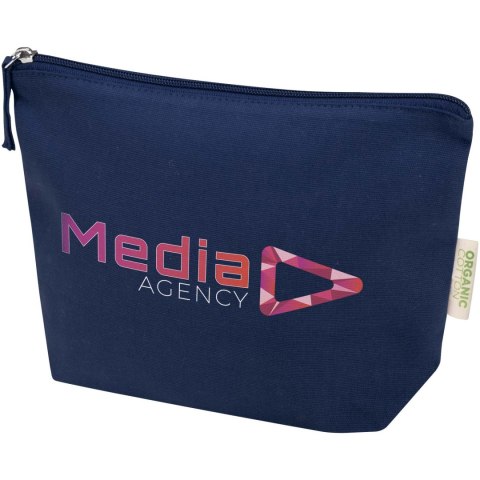 Odisha organiczna kosmetyczka z certyfikatem OCS o gramaturze 180 g/m², 1 l granatowy