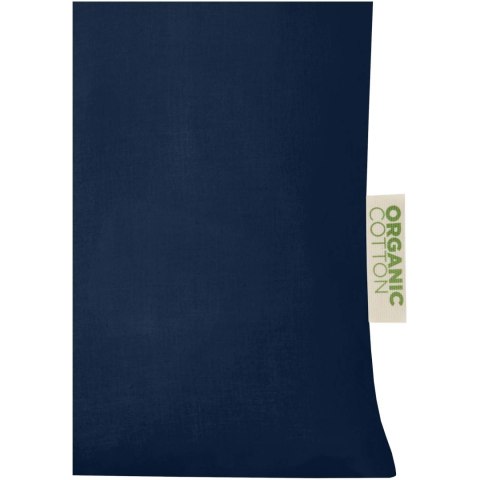 Odisha organiczna torba na zakupy z certyfikatem OCS o gramaturze 140 g/m², 7 l granatowy