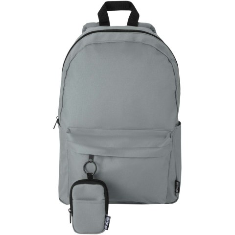 Byron Clip & Go mała torebka z certyfikatem GRS z recyklingu, 0,2 l szary