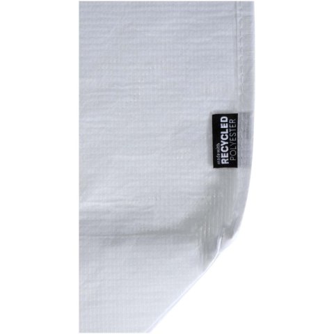 Duo torba na zakupy z certyfikatem GRS z recyklingu, podwójnie laminowana, o dużej pojemności 30 l biały