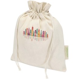 Odisha organiczna torba prezentowa z certyfikatem OCS o gramaturze 140 g/m² — 30 x 25 cm naturalny