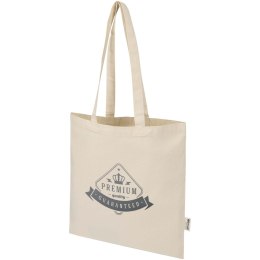 Peru Blend torba na zakupy z bawełny z recyklingu z certyfikatem GRS o gramaturze 180 g/m², 7 l naturalny